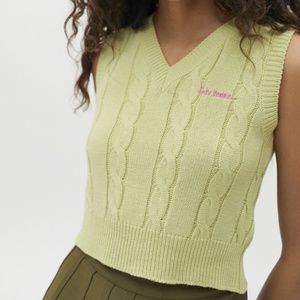 iets frans | Cable Knit Sweater Vest